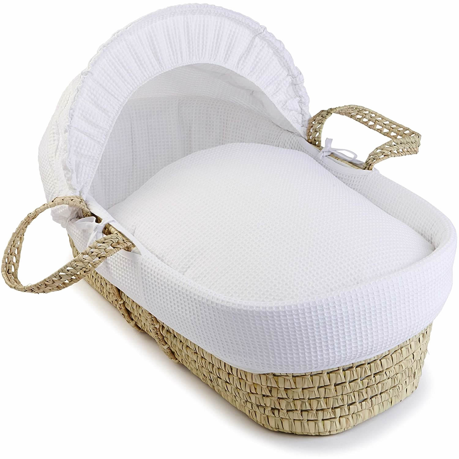 Clair de Lune Waffle Palm Moses Basket, Opinioni e Prezzi